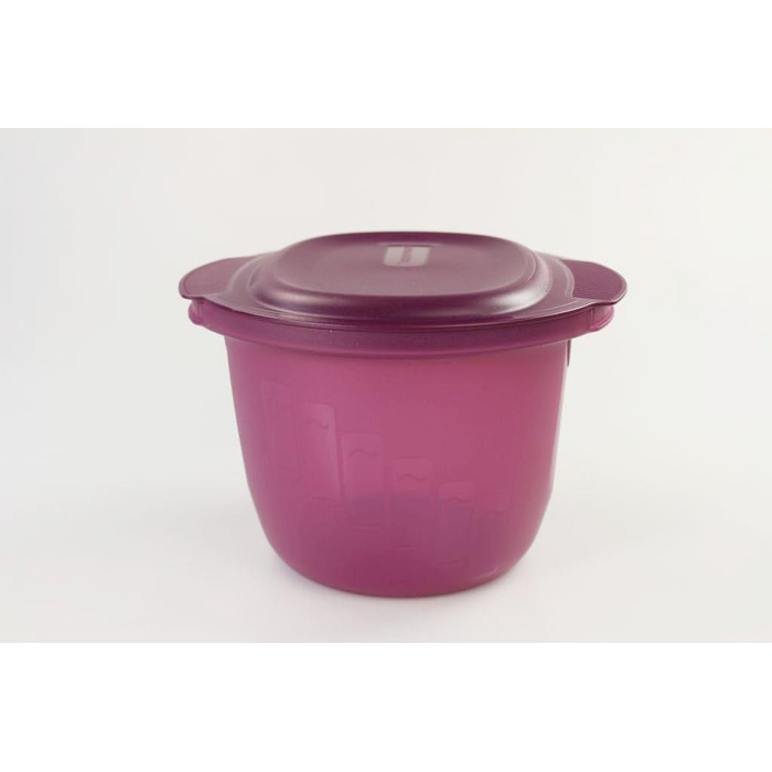 Контейнер для приготування пасти в мікрохвильовці Tupperware, 3 л, круглий, фіолетовий, Nudelkocher Pasta Maker