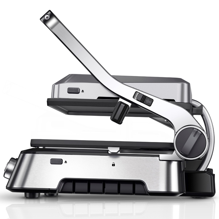 Електричний контактний гриль Braun CG9047, сріблястий/сірий, 2000 Вт