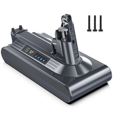 Акумулятор Keenstone V8 8000mAh для пилососів Dyson SV10 V8 (Animal, Motorhead, Fluffy, Slim, Total Clean, Extra) з 3 фільтрами