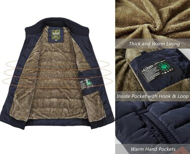 Чоловіча жилетка VtuAOL для зими, тепла флісова жилетка, безрукавка для активного відпочинку, Outdoor (XXL, 02 Blue)