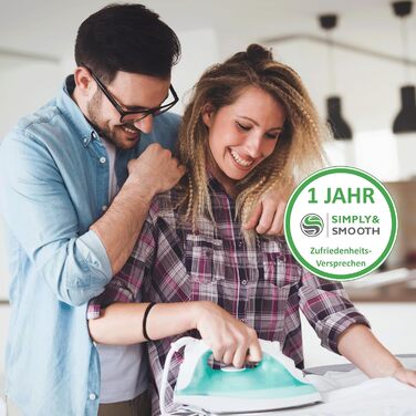 Складане прасувальне щитове поле SimplySmooth з підставкою для праски - міні прасувальний столик 77x30 см. Зручний, з ручкою, гумовими ніжками та якісним покриттям