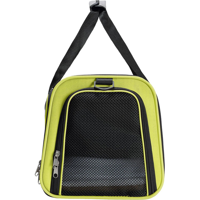 Сумка-переноска для собак та котів HUNTER Sydney, 45x28x28 см, світло-зелений/сірий