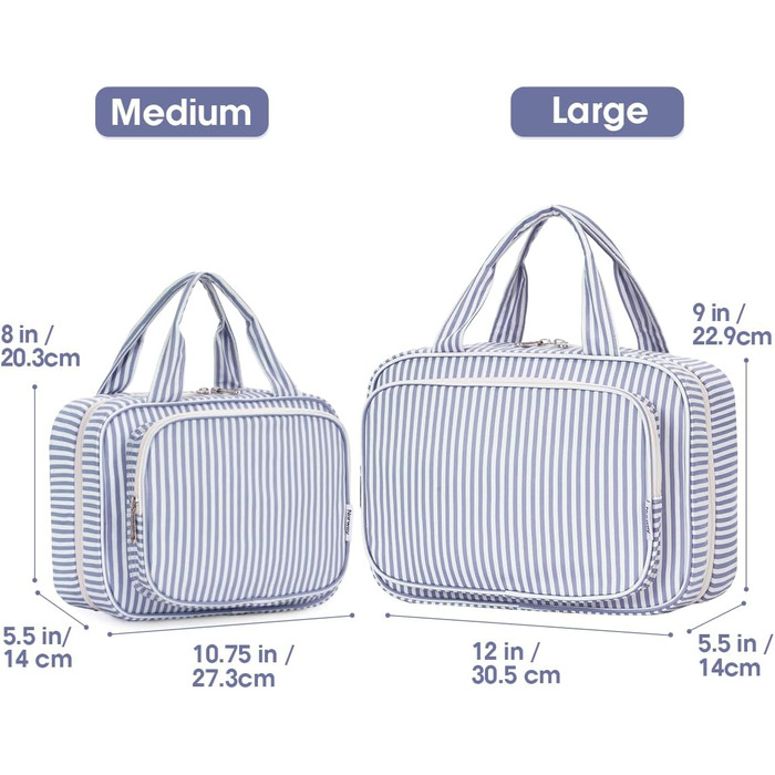 Narwey Косметичка для дівчаток з сіткою, велика, для підвішування, сітчаста органайзер для ванни, зелено-сіра, розмір M