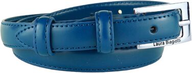 Жіночий шкіряний ремінь Biagiotti Avio 2 см, XL (120 см) з подарунковою коробкою, регульований