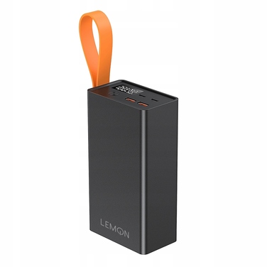 Повербанк LEMON 50000 mAh, чорний