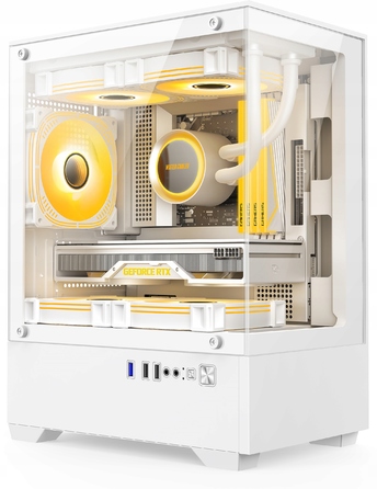 Корпус Micro Tower Cased A-501W, білий