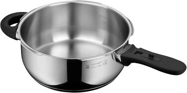 Швидковарка WMF Perfect Plus One Pot Induktion 4,5л з функцією приготування на пару, Cromargan® нержавіюча сталь, 2 рівні приготування