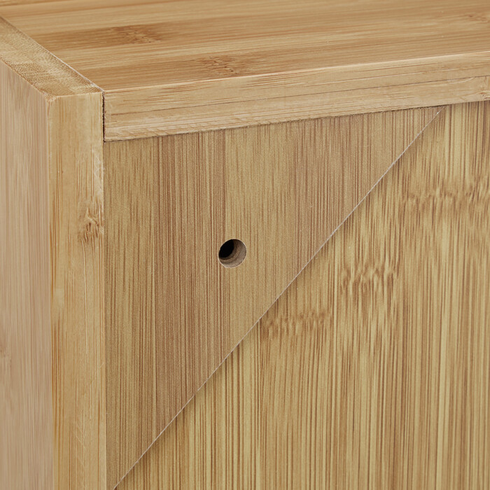 Relaxdays Bathroom Mirror Cabinet with 2 Doors