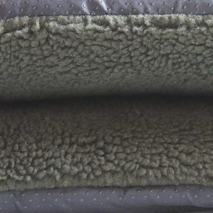 Килимок для собак PRO-Thermo з штучного хутра, 70x100 см, оливковий