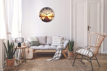 Настінний годинник Tulup багатоколірний, 60 см