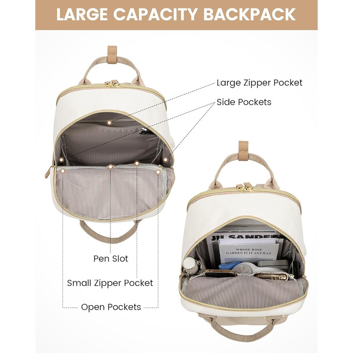 LOVEVOOK Рюкзак для жінок, 15.6