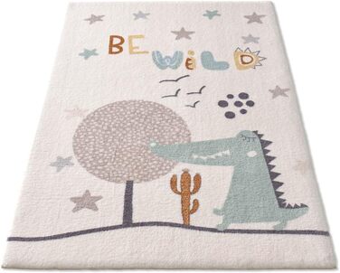 Taracarpet Rug for Children's Room, Kids' Rug and Teen Room Rug - Soft, Cozy, and Soft in Various Designs - Wild Dino 160x230 cm