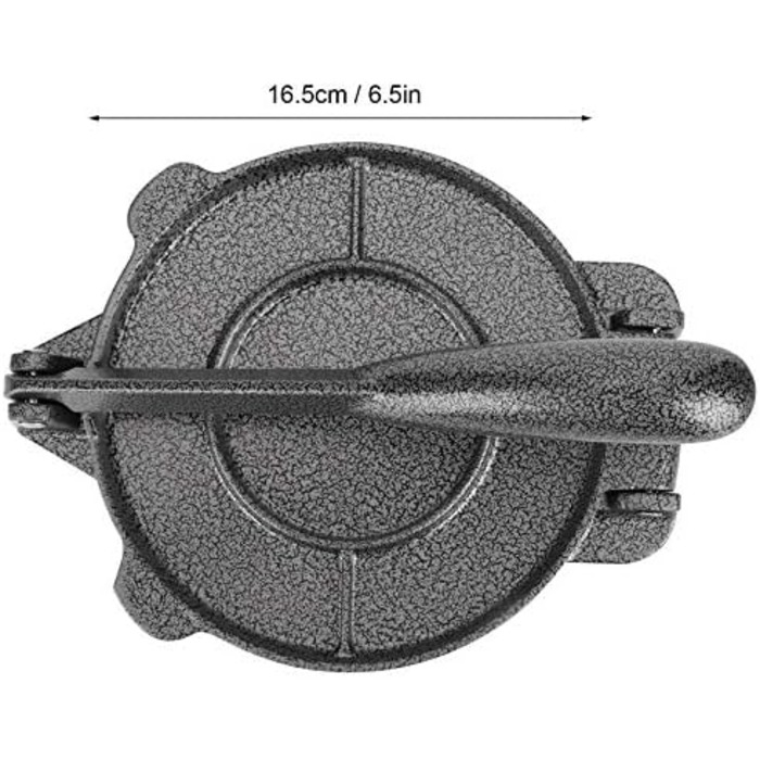 Прес для тортилій з чавуну, прес для тортилій з попередньою обробкою, машина для приготування кукурудзяних тортилій для дому/ресторану