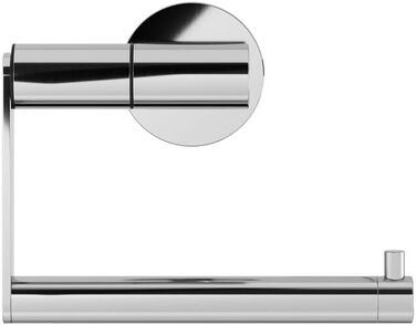 Tiger Boston Stainless Steel Toilet Paper Holder - Wall Mounted, Brushed Finish - Single Roll