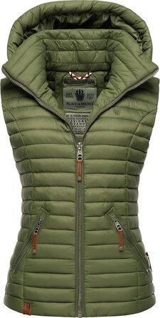 Жіноча перехідна куртка Navahoo Shadaa з капюшоном, легка стьобана жилетка, розмір 3XL (XS, Dusty Olive)