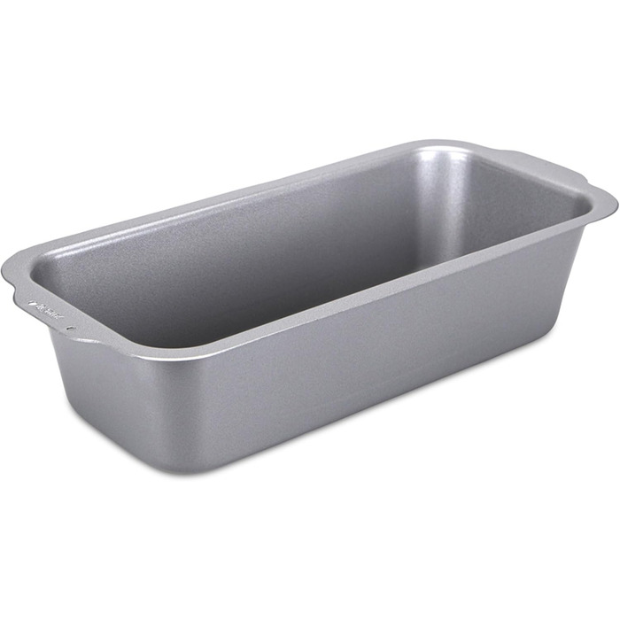 Städter 661264 We love Baking Loaf Pan, Aluminum, Black