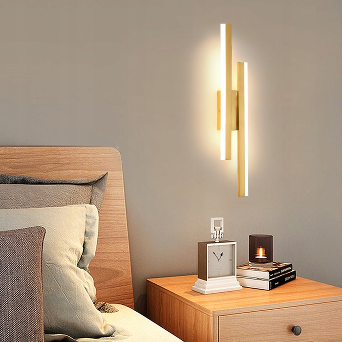 Настінний світильник Riserva жовтий, інтегроване LED-освітлення, 16 Вт