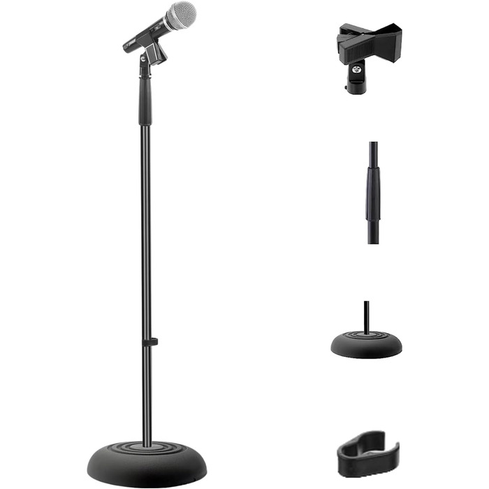 Мікрофонний стійка Pyle – універсальний трипод з регулюванням висоти 85-153 см