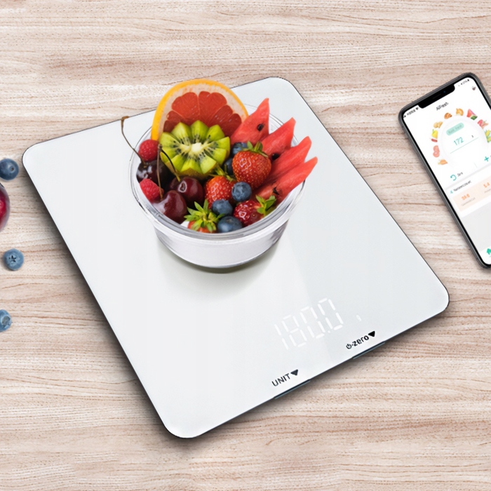 Кухонні ваги Media-tech Smart Diet Scale, сріблястий/сірий, 5 кг