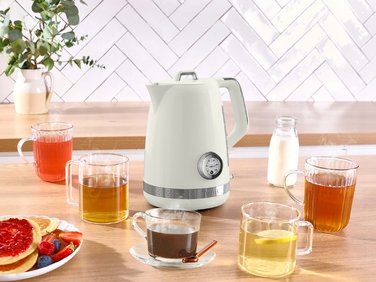 Електричний чайник Tefal KO355AE0, 2400 Вт, 1,7 л, бежевий