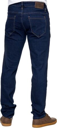 Чоловічі джинси Reslad Slim Fit, темно-сині, еластичний денім, розмір 36W/32L