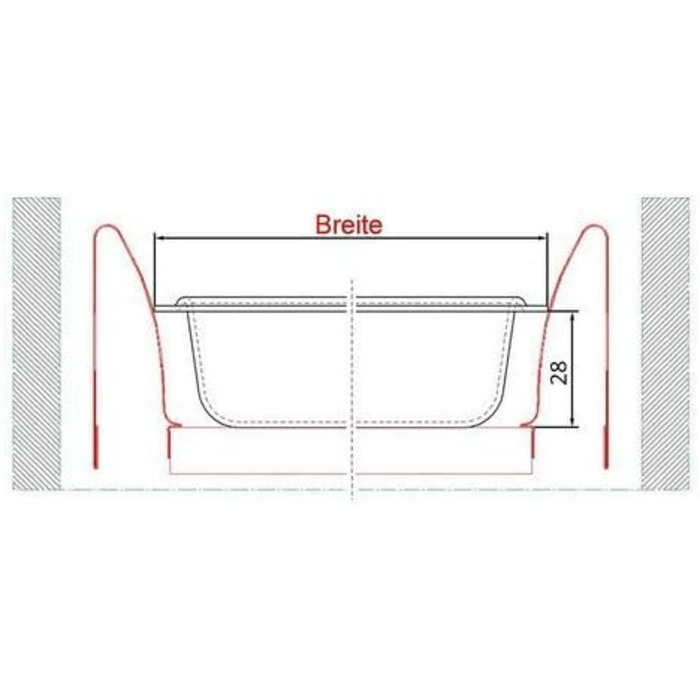 Органайзер для столових приборів Orga-Box сріблясто-сірий для шухляди 80 см (473,5 x 694 мм), сумісний з Nobilia (2012-2024) + вставка для спецій (60 см)