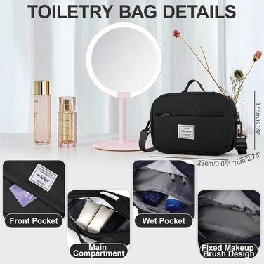 Спортивна сумка для жінок, Travel Duffle Bag, Fitnesstasche, ручна поклажа, з косметичкою та водонепроникним чохлом, бежева