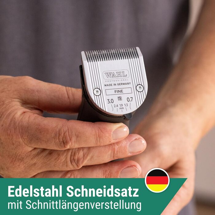 Машинка для стрижки собак Agrarzone Edition Wahl 1400 з набором гребінців - тиха професійна машинка Moser для маленьких собак, як Йоркширський тер'єр, ергономічна та довговічна