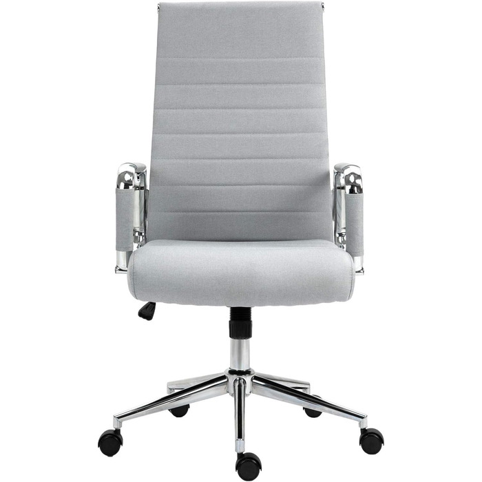 Офісне крісло SVITA Comfort: поворотне, для керівника, для офісу, сірий, тканина