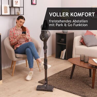 Бездротовий акумуляторний пилосос Hoover HF110H Flex: для площі до 120 м², LED-підсвічування, XL-контейнер, насадки для щілин та килимів