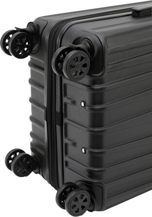 Валіза BEIBYE, рол-валіза, жорсткий корпус, TSA замок, подвійні колеса, розширення, темно-зелений (76 см)