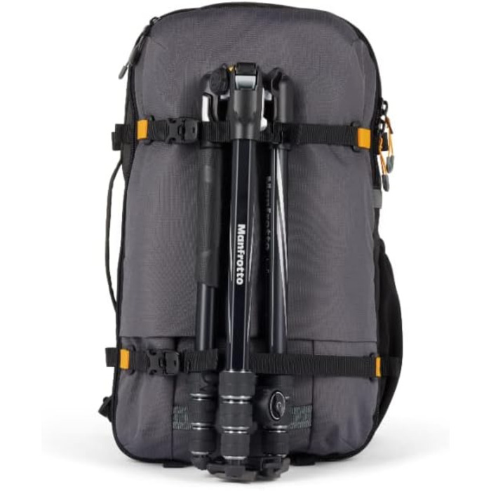 Рюкзак для камери Lowepro Trekker Lite BP 250 (Сірий), з винімним вкладишем, для бездзеркальних камер Sony Alpha 7, з системою кріплення аксесуарів