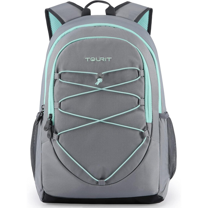 25L Cooler Backpack, Waterproof Cooler Backpack, Ultralight Backpack for Picnic, Camping, Hiking, BBQ (Gray)
