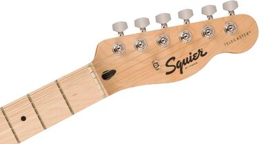 Squier Sonic Telecaster: електрогітара Fender з палісандровим гриф, чорна захисна пластина, колір Butterscotch Blonde, з безкоштовними онлайн-уроками Fender Play