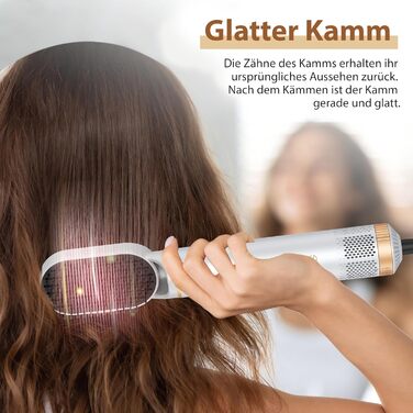 Набір для укладки волосся Golden Goods Airstyler 5-в-1: фен-щітка, плойка, стайлер для об'єму, випрямлення та завивки