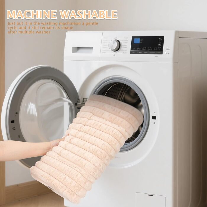 М'яке ортопедичне ліжко для собак BVAGSS, 100x70 см, колір персиковий. Легко миється, з антиковзким покриттям. Підходить для собак маленьких, середніх та великих порід.