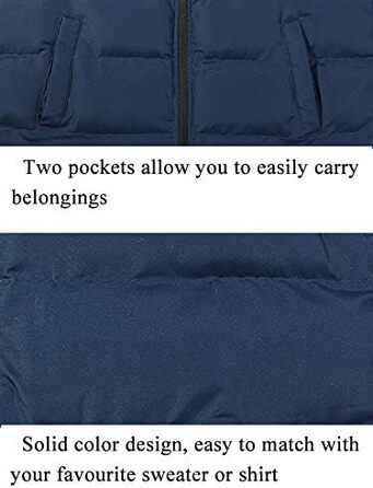 Чоловіча жилетка MADHERO з коміром-стійкою, стьобана безрукавка, XXL, темно-сірий