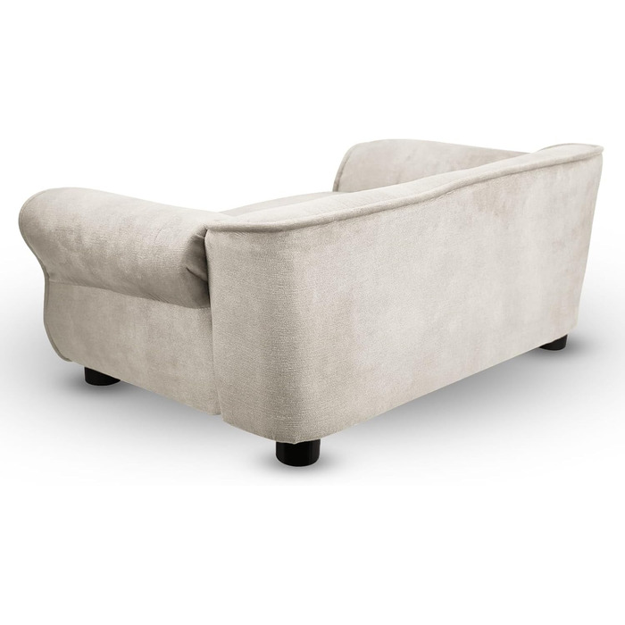 Диван для домашніх тварин MG Design темно-зелений: міцний дерев'яний каркас, м'яке оздоблення, легкий у догляді. Підходить для собак та котів, готовий до використання. Розмір W12 (Ширина – W01)