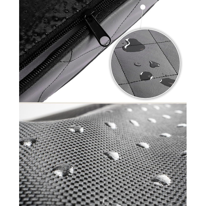 Ортопедичний килимок для собак Lionto з Memory Foam, 80x55 см, знімний чохол та антиковзаюче покриття