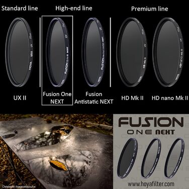 Фільтр Hoya Fusion ONE Next UV 55mm - захист від ультрафіолету