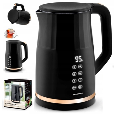 Електричний чайник Berdsen BD-706 2200Вт 1,7л, BPA Free, сенсорне керування та регулювання температури