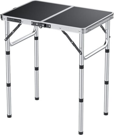 Складаний туристичний стіл Garllen 87x40 см, 3 висоти (26/48/70 см), для кемпінгу, пікніка, саду, грилю