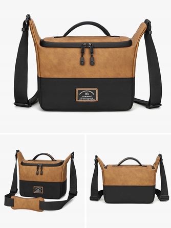 Сумка для фотографа Puluz Crossbody, коричнева