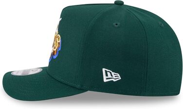 Кепка New Era 9Fifty MLB NBA NFL з регульованим розміром, бейсболка Snapback з логотипом команди, прямий козирок (Oakland Athletics #38680)