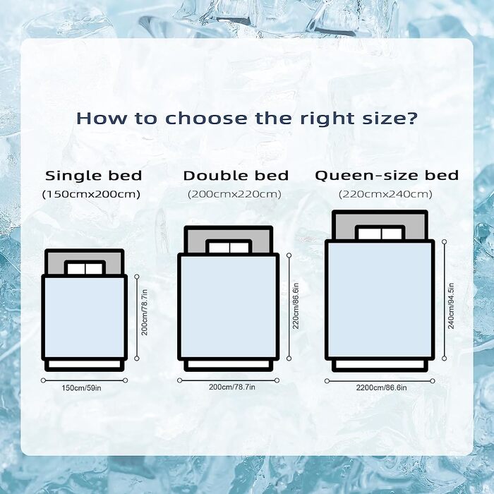 Laneetal Cooling Blanket 150x200 cm, lightweight summer blanket, Q-Max > 0.45, grey