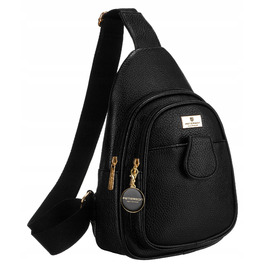 Сумка-месенджер Peterson PTN SSY-1-F19 BLACK, чорна