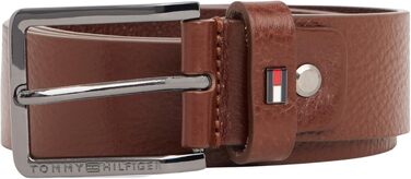Чоловічий шкіряний ремінь Tommy Hilfiger Oliver Brown (Coffee Bean)