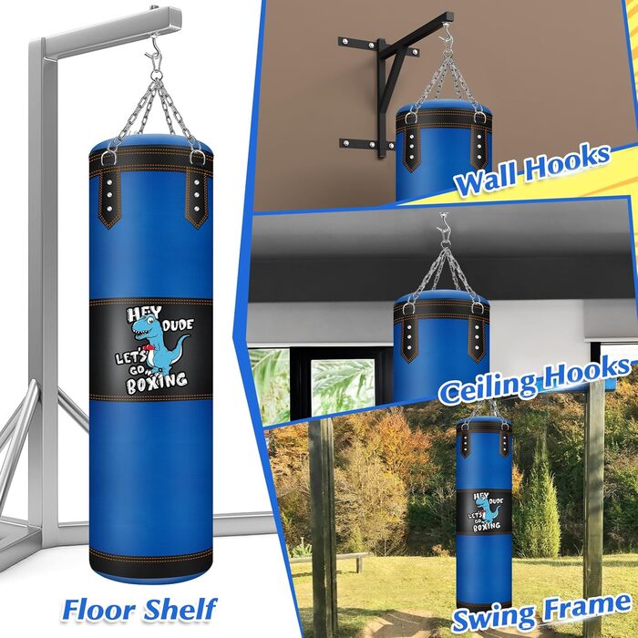 Надувний боксерський мішок для дорослих 180 см, стоячий, самостійний, для ММА, муай-тай, фітнесу