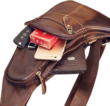 Чорна нагрудна сумка-рюкзак Sport Nylon для чоловіків та жінок, Crossbody, Fanny Pack, для подорожей, школи, бізнесу, велоспорту, хайкінгу, кемпінгу