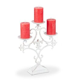 Relaxdays Candlestick з трьома руками